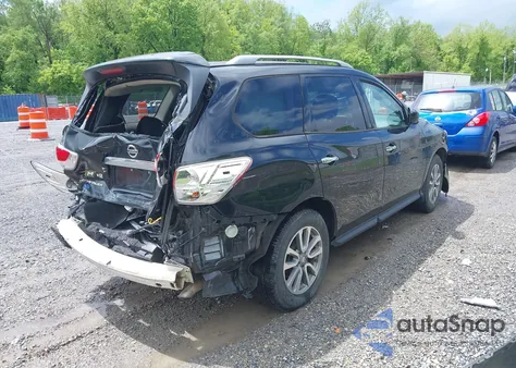 2016 Nissan Pathfinder S from USA, damaged, VIN 5N1AR2MM4GC635388